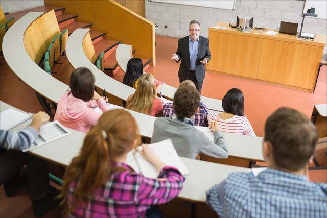 大学の授業の様子