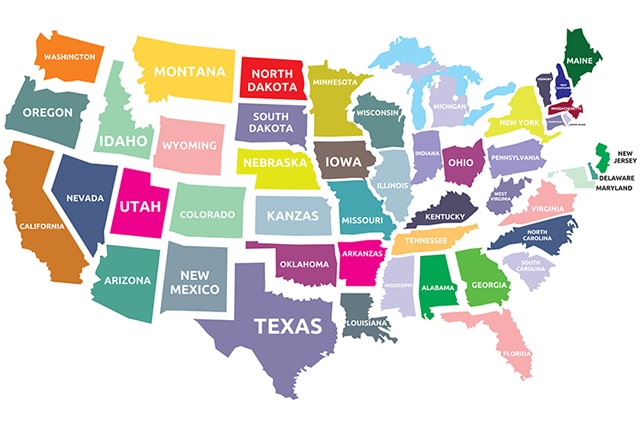 usa map